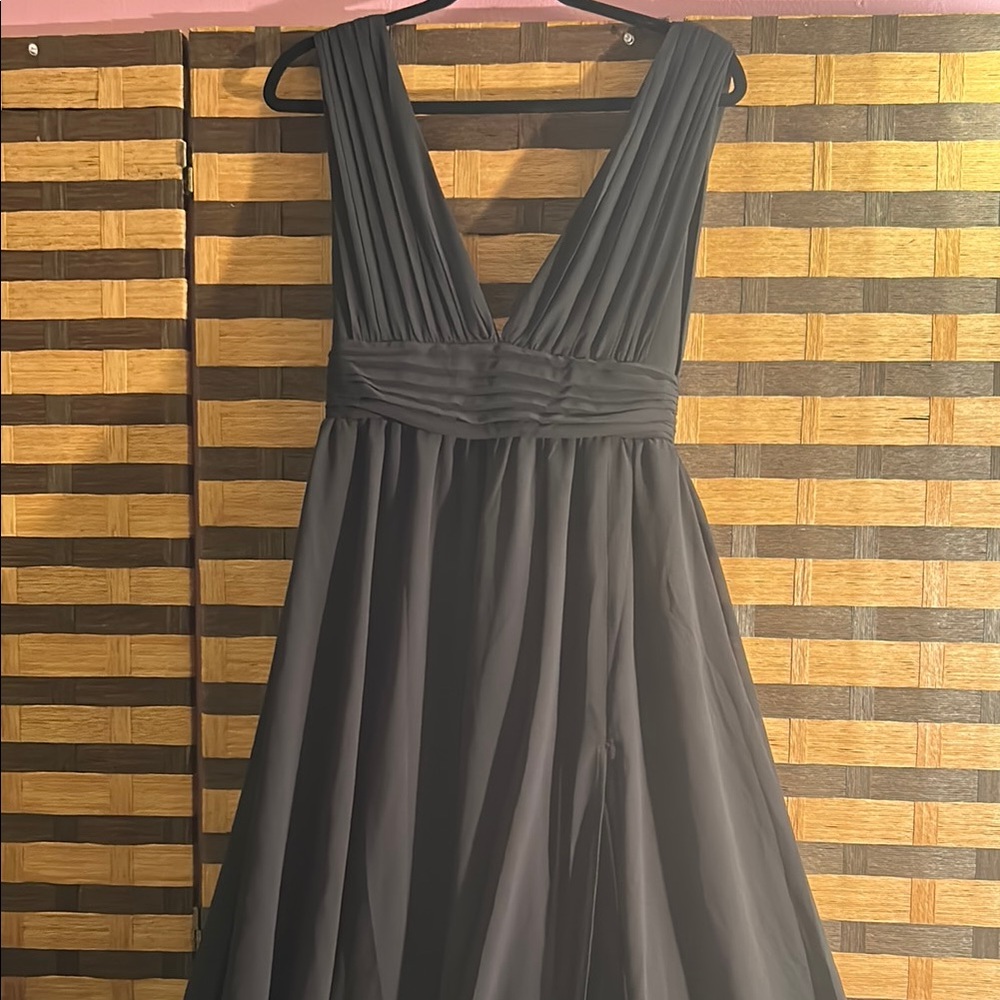 Elegant Black Evening Dress lulus dress NWOT